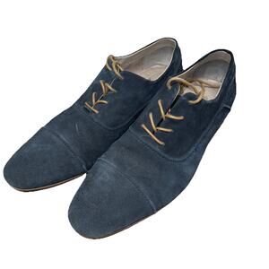 Size 12 Blue Suede Men’s Calvin Klein Shoes Irah